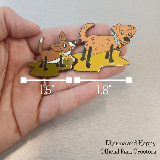 Park Greeters Enamel Pin