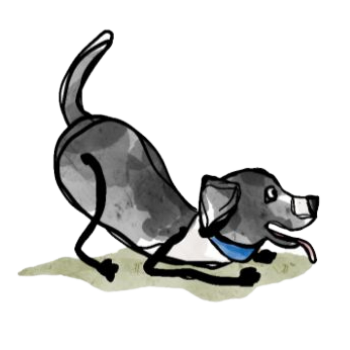 Max the Dog Vinyl Sticker