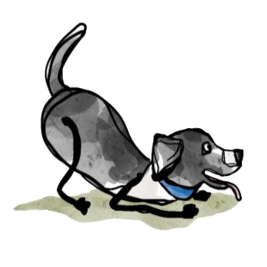 Max the Dog Vinyl Sticker