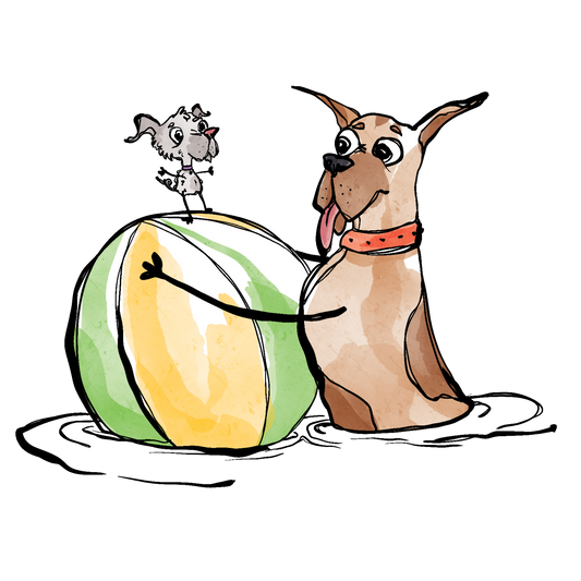 Tiny and Wink Sticker